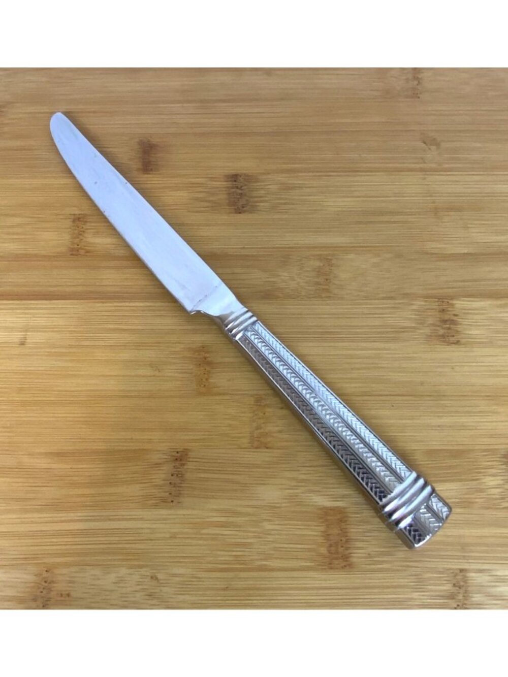 Ralph Lauren Wainwright Flatware Stainless Steel Dinner Knife 1991 Made In Japan